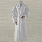 Albornoz Nido de Abeja y Rizo 100% Algodón - HOTTELS by Vayoil