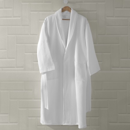 Albornoz Nido de Abeja y Rizo 100% Algodón - HOTTELS by Vayoil