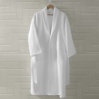 Albornoz Nido de Abeja y Rizo 100% Algodón - HOTTELS by Vayoil