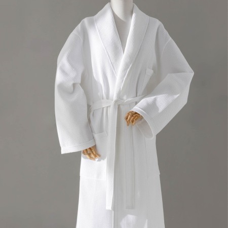 Albornoz Nido de Abeja 100% Algodón - HOTTELS by Vayoil