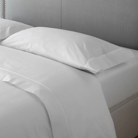 SÁBANA ENCIMERA ALGODÓN 205 HILOS PIPING 100% ALGODÓN PEINADO