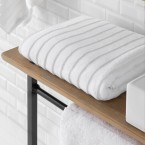 Toalla Baño 550 gr/m2 100% Algodón Puro - HOTTELS by Vayoil