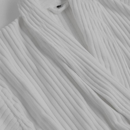 Albornoz Acanalado 100% Algodón - HOTTELS by Vayoil