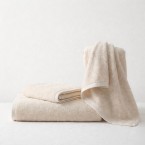 TOALLAS LAVABO + BAÑO OCEAN 550GR/M2 ECOLÓGICO